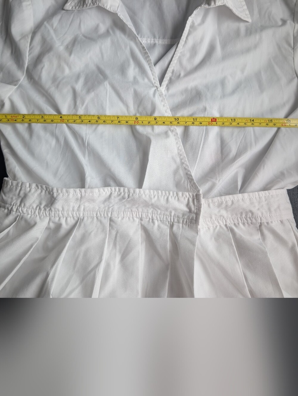 En Saison Noemi Romper Wrap Dress in White - Picture 12 of 14